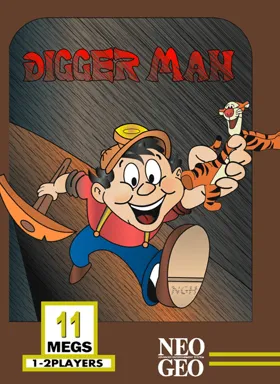 Digger Man (prototype) box cover front